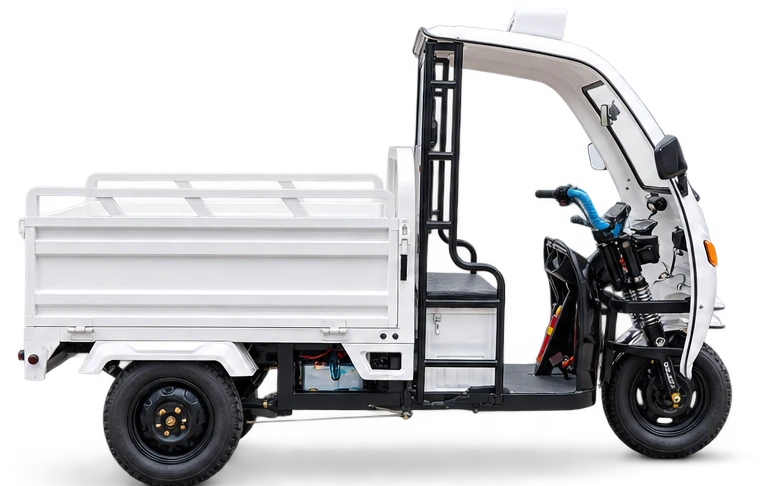 KAFE 300+ electric cargo vehicle, side profile facing right